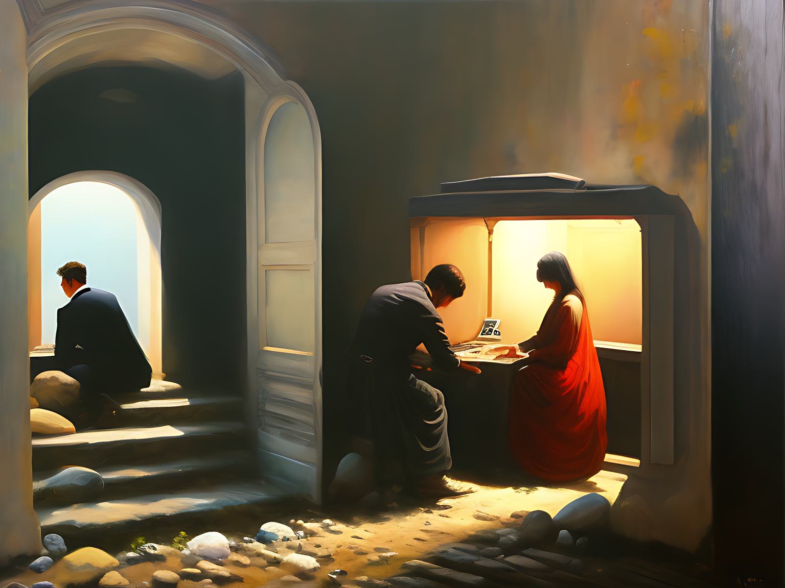 畫作探討:《人生節奏》人生只剩下交租?